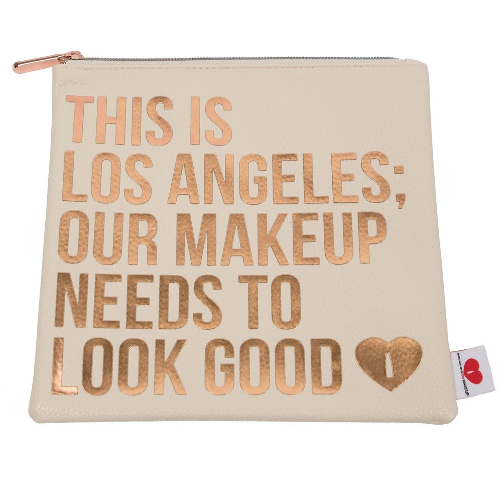 BREAKUPS TO MAKEUP LIMITED EDITION WEST COAST CLUTCH | MAKEUP BAG. New